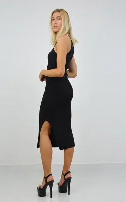 Coupon 🛒 XY London Jody Sparkly 👗 Dress In Black 🥰 -Alie Street Shop 08402 black 3