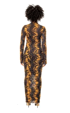 Cheapest 👍 Josh And Nicol Ada Croc 👗 Dress Blackgold ⭐ -Alie Street Shop 1J4A9526