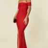 Coupon ❤️ My Bandage 👗 Dress Belle Off The Shoulder Bodycon Maxi 👗 Dress In Red 👏 -Alie Street Shop 2019 04 12 ella Molly MyBandageDress26630