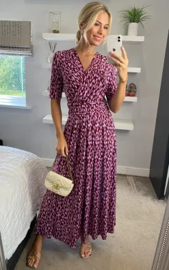 Best Sale π₯° JOLIE MOI Molly Jersey Maxi π Dress In Abstract Multi π