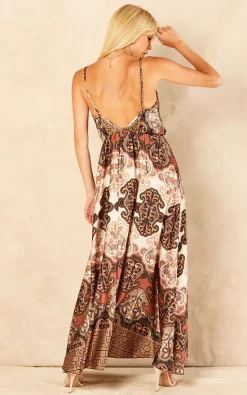 Coupon ⌛ Blue Vanilla Dakota Crossover Border Print 👗 Dress ❤️ -Alie Street Shop 2022 07 12 Jen Amy BlueVanilla54394