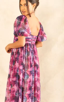 Best Pirce 🥰 Anaya With Love Recycled Watercolour Bardot Maxi 👗 Dress 😍 -Alie Street Shop 2022 11 08 Jen Julia Anaya14754