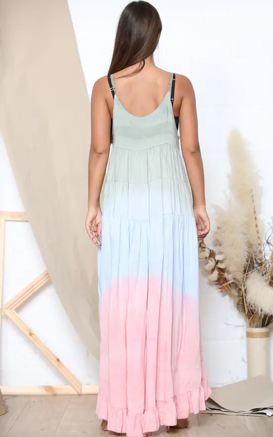 Best Sale π Lucy Sparks Khaki Tie Dye Ruffled Maxi π Dress β 5 Best Sale π Lucy Sparks Khaki Tie Dye Ruffled Maxi π Dress β - Image 3