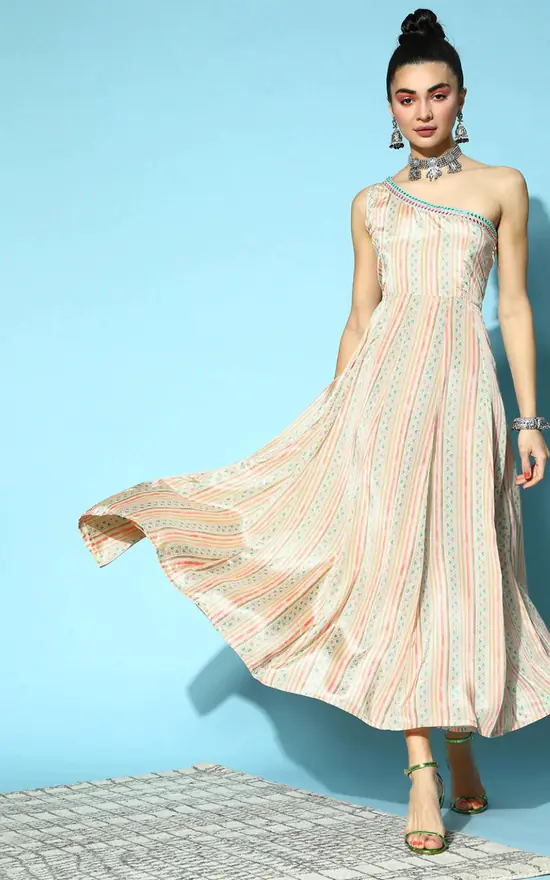 Hot Sale π€© Casually Luxurious CLoset Geometric One Shoulder Maxi π€© 3 Hot Sale π€© Casually Luxurious CLoset Geometric One Shoulder Maxi π€©