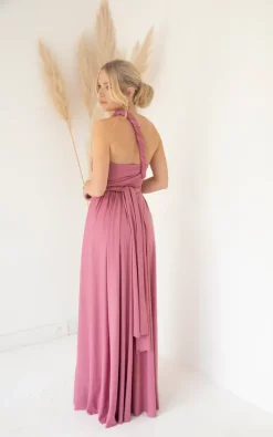 Best Sale 🔔 KATES 👗 DRESSES Multiway Bridesmaids 👗 DRESS Mauve 👍 -Alie Street Shop 5A2DD43C 443F 41BD 8FAF EDFF52990902