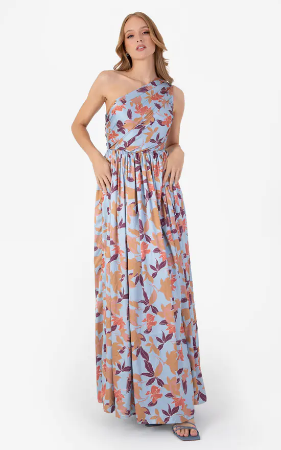 Top 10 π₯° Anaya With Love Recycled One Shoulder Leaf Print Maxi π Dress βοΈ 5 Top 10 π₯° Anaya With Love Recycled One Shoulder Leaf Print Maxi π Dress βοΈ - Image 3
