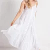 Cheap ❤️ Boutique Store White Linen Button Down Tiered Maxi 👗 Dress 🧨 -Alie Street Shop BS 10 06 2022 724