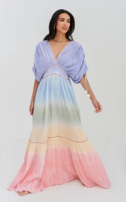 Outlet 🌟 Pink Waters Resort Pitusa Clara Pastel 👗 Dress 🔥