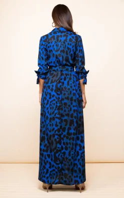 Deals 🤩 Dancing Leopard Dove 👗 Dress In Blue Leopard 👏 -Alie Street Shop FINAL 36 DL Ibiza SQ 24 10 2020 RAW7217