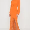 Brand new 🎉 Pretty Lavish Francoise Fringed Maxi 👗 Dress Orange 🎉 -Alie Street Shop Francoise Fringed Maxi Dress Orange 2730