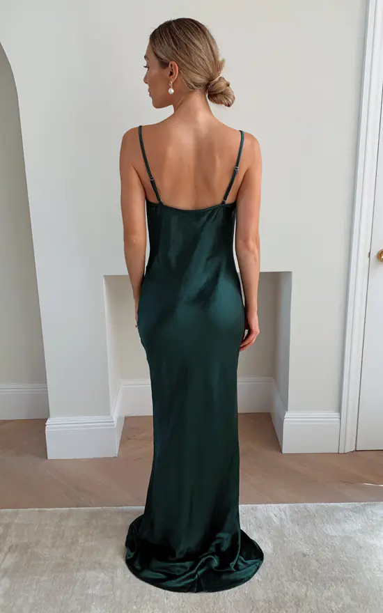 Best reviews of π Pretty Lavish Bridesmaids Keisha Maxi π Dress Matte Emerald Green π― 4 Best reviews of π Pretty Lavish Bridesmaids Keisha Maxi π Dress Matte Emerald Green π― - Image 2