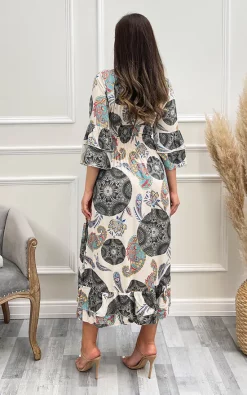 Discount 💯 IKRUSH Jazlyn Printed Maxi 👗 Dress In Paisley 🛒 -Alie Street Shop IMG 2778