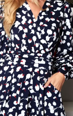 Cheap 𧨠Jolie Moi Nancy Long Sleeve Maxi π Dress, Navy White Floral π 8 Cheap 𧨠Jolie Moi Nancy Long Sleeve Maxi π Dress, Navy White Floral π -Alie Street Shop JOLI MOI 298