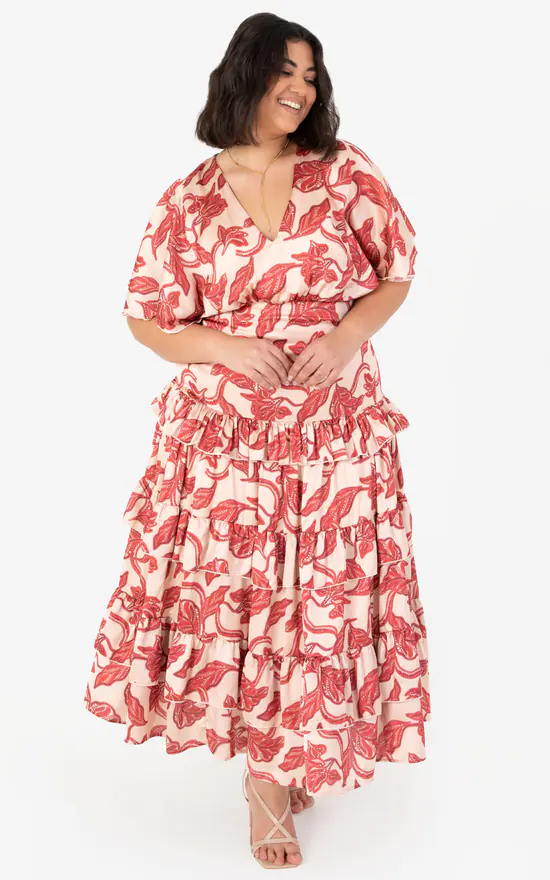 Best reviews of β¨ Anaya With Love Recycled Curve Red Floral Ruffle Midaxi π Dress β 4 Best reviews of β¨ Anaya With Love Recycled Curve Red Floral Ruffle Midaxi π Dress β - Image 2