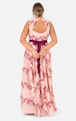 Cheap 🤩 Anaya With Love Curve Recycled Ruffled Floral Maxi 👗 Dress 🔥 -Alie Street Shop PLC4 2133 P 2