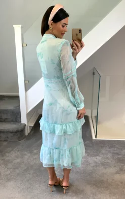 Best Sale ⭐ Raishma Studio Alessia Chiffon Maxi Tiered 👗 Dress 💯 -Alie Street Shop Rashima naomi 20.06.2220