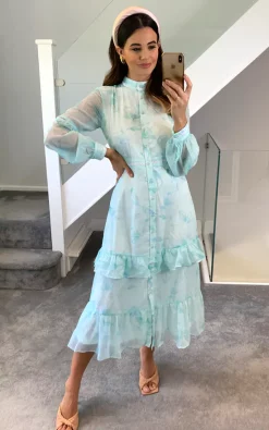 Best Sale ⭐ Raishma Studio Alessia Chiffon Maxi Tiered 👗 Dress 💯 -Alie Street Shop Rashima naomi 20.06.2223