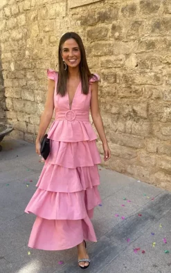 Brand new ⌛ Anne Louise Boutique Blush Bloom Maxi 👗 Dress ✔️ -Alie Street Shop Screenshot 2022 09 30 at 15.58.25