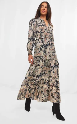 Buy 👍 Joe Browns Victoria's Favourite Paisley Blue Maxi 👗 Dress 😉 -Alie Street Shop WE668A 3