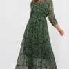 Coupon 😀 Joe Browns Under The Mistletoe Green Maxi 👗 Dress 🌟 -Alie Street Shop WE708A 1