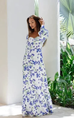 Cheapest 🥰 Anne Louise Boutique Botanical Floral Maxi 👗 Dress ❤️ -Alie Street Shop botanical floral maxi dress 335496 2400x