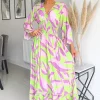Promo 👏 IKRUSH Mila Printed Maxi 👗 Dress In Green ✔️ -Alie Street Shop image00025