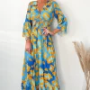 Buy π₯° IKRUSH Jazlyn Printed Maxi π Dress In Blue π 1 Buy π₯° IKRUSH Jazlyn Printed Maxi π Dress In Blue π -Alie Street Shop image00028