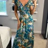 Flash Sale β¨ Izabel London Multi Green Floral V Neck Cap Sleeve Maxi π Dress π― 2 Flash Sale β¨ Izabel London Multi Green Floral V Neck Cap Sleeve Maxi π Dress π― -Alie Street Shop izabel sasha 04.07.2221