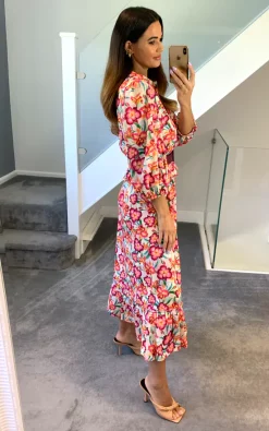 Best Sale 👏 Raishma Studio Brooke Peplum Maxi 👗 Dress With Contrast Belt 🎉 -Alie Street Shop rashima Naomi 09.06.2232