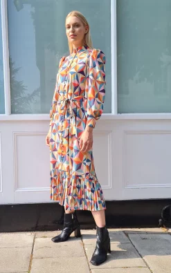 Cheap ❤️ Raishma Studio Danielle Geometric Long Sleeve Maxi 👚 Shirt 👗 Dress 💯 -Alie Street Shop unnamed file 1064