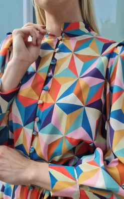 Cheap ❤️ Raishma Studio Danielle Geometric Long Sleeve Maxi 👚 Shirt 👗 Dress 💯 -Alie Street Shop unnamed file 1065