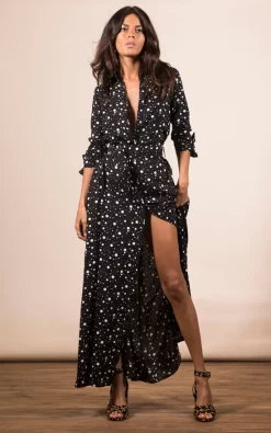 Flash Sale 🤩 Dancing Leopard Dove 👗 Dress In Black Speckle 😍