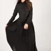 Best Pirce π CY Boutique Long Sleeve Pleated Maxi π Dress With Collar In Black π― 2 Best Pirce π CY Boutique Long Sleeve Pleated Maxi π Dress With Collar In Black π― -Alie Street Shop unnamed file 1106