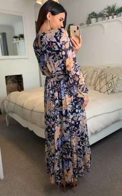 Cheapest π₯ CY Boutique Long Sleeve Maxi π Dress With Waist Tie In Blue Floral Print π 9 Cheapest π₯ CY Boutique Long Sleeve Maxi π Dress With Waist Tie In Blue Floral Print π -Alie Street Shop unnamed file 1112