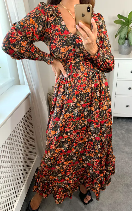 Budget π Joe Browns Amazing Autumn Days Red Maxi π Dress βοΈ 5 Budget π Joe Browns Amazing Autumn Days Red Maxi π Dress βοΈ - Image 3