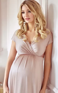 Best reviews of 🌟 Tiffany Rose Maternity Francesca Maternity Maxi Bridesmaid 👗 Dress In Blush Pink 💯 -Alie Street Shop unnamed file 1224