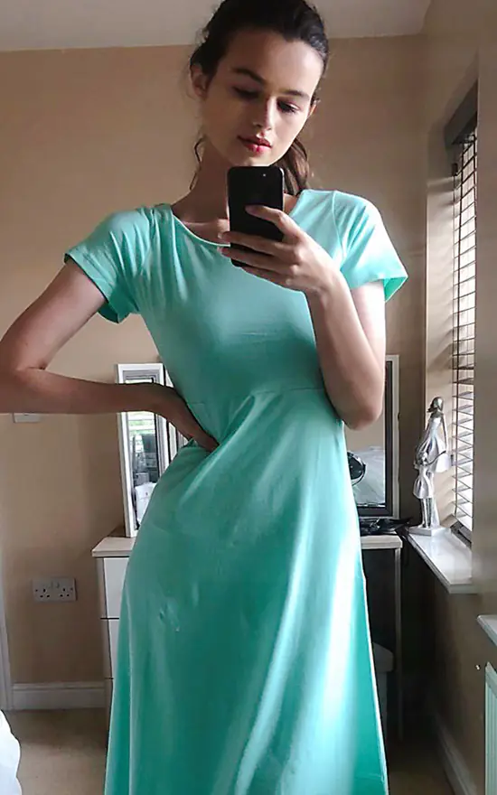 Cheap β€οΈ CY Boutique T π Shirt Maxi π Dress With Scoop Neck In Light Green π€© 5 Cheap β€οΈ CY Boutique T π Shirt Maxi π Dress With Scoop Neck In Light Green π€© - Image 3