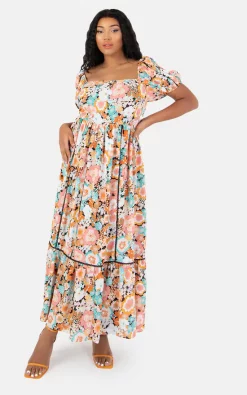 Top 10 π Lovedrobe Curve Square Neck Retro Maxi π Dress β¨