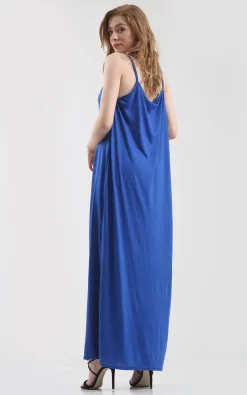 Best deal 🧨 Oops Fashion Blue Strappy Maxi 👗 Dress With Rainbow Lips ✨ -Alie Street Shop unnamed file 1417