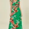 Top 10 😀 Ruby Rocks Emerald Green Peacock Floral ☀️ Summer Maxi 👗 Dress 🎉 -Alie Street Shop unnamed file 142