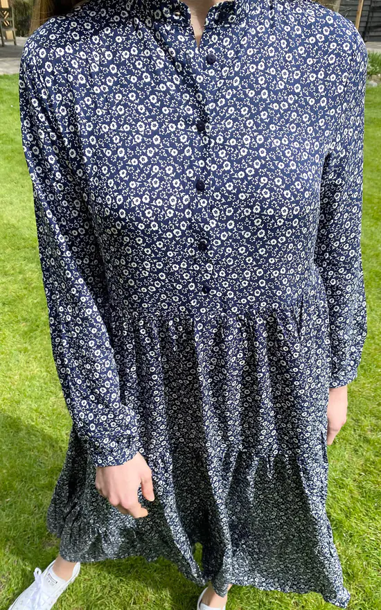 Cheap β¨ Mychicwardrobe Lula Smock π Dress In Navy Floral π₯° 5 Cheap β¨ Mychicwardrobe Lula Smock π Dress In Navy Floral π₯° - Image 3