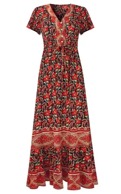 Coupon ⭐ Joe Browns Boho Babe Border Print Maxi 👗 Dress 😉 -Alie Street Shop unnamed file 15