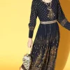 Brand new π Nesavaali Deep Navy Blue Foil Printed Maxi π Dress π 2 Brand new π Nesavaali Deep Navy Blue Foil Printed Maxi π Dress π -Alie Street Shop unnamed file 1513