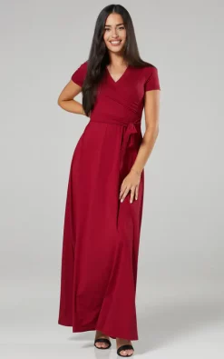 Top 10 π― Happy Mama Maternity Nursing Maxi Wrap π Dress In Crimson π 8 Top 10 π― Happy Mama Maternity Nursing Maxi Wrap π Dress In Crimson π -Alie Street Shop unnamed file 1580
