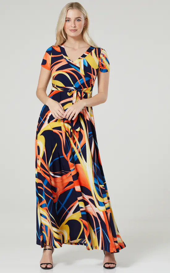 Best reviews of π₯ Happy Mama Maternity Nursing Maxi Wrap π Dress In Navy & Multicolour Stripes π 5 Best reviews of π₯ Happy Mama Maternity Nursing Maxi Wrap π Dress In Navy & Multicolour Stripes π - Image 3