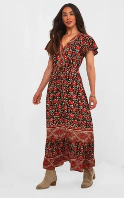 Coupon ⭐ Joe Browns Boho Babe Border Print Maxi 👗 Dress 😉 -Alie Street Shop unnamed file 16