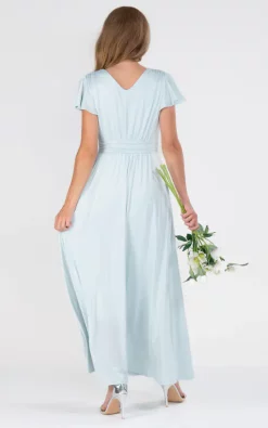 Wholesale 🎁 JOLIE MOI Bette Bridesmaid Twist Waist Maxi 👗 Dress, Azure Mist ⭐ -Alie Street Shop unnamed file 1618