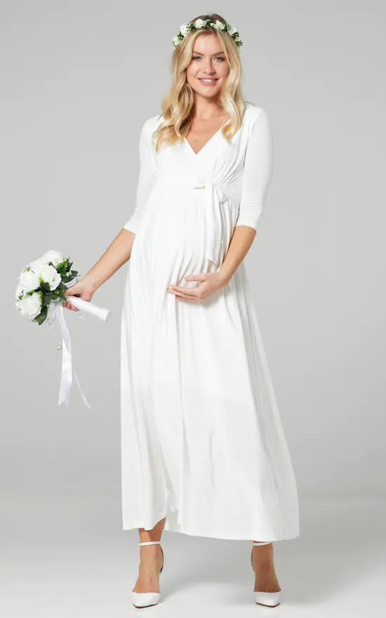 Promo π Happy Mama Maternity Nursing Wedding Maxi White π Dress π 3 Promo π Happy Mama Maternity Nursing Wedding Maxi White π Dress π