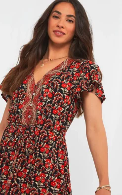 Coupon ⭐ Joe Browns Boho Babe Border Print Maxi 👗 Dress 😉 -Alie Street Shop unnamed file 17