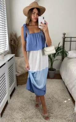 Wholesale π Miss Floral Tie Shoulder Colour Block Maxi π Dress In Blue π 9 Wholesale π Miss Floral Tie Shoulder Colour Block Maxi π Dress In Blue π -Alie Street Shop unnamed file 1735